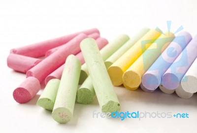 Chalk Stock Photo