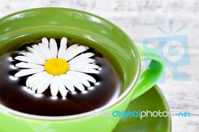 Chamomile Tea Stock Photo