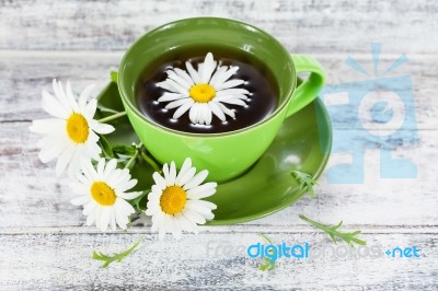 Chamomile Tea Stock Photo