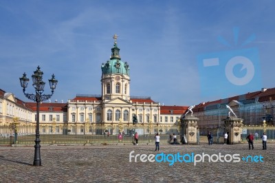 Charlottenburg Palace In Berlin Stock Photo