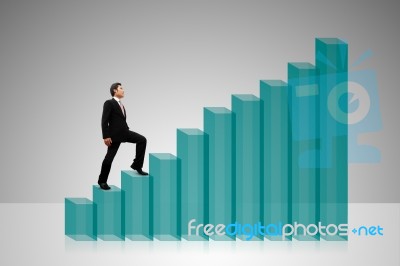 Chart Of Profits Stock Photo