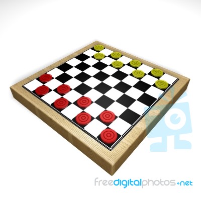 Checker Board Stock Image