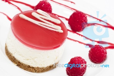 Cheese Cake Stock Photo