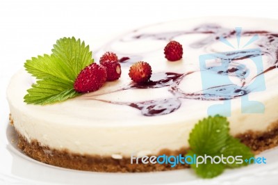 Cheese Cake Stock Photo