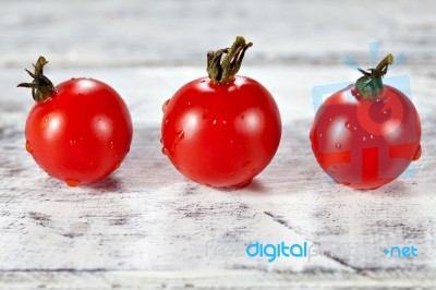 Cherry Tomatoes Stock Photo