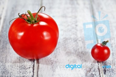 Cherry Tomatoes Stock Photo