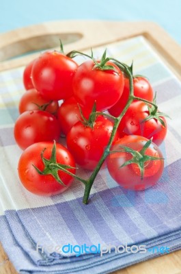 Cherry Tomatoes Stock Photo