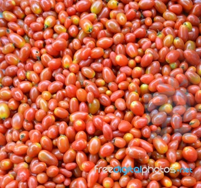 Cherry Tomatoes Stock Photo