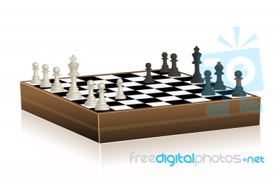 Chess Board Stock Image