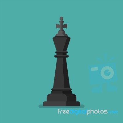 Chess Figure Icon Stock Image