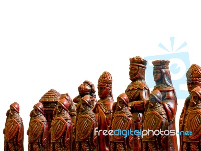 Chessmen Stock Photo