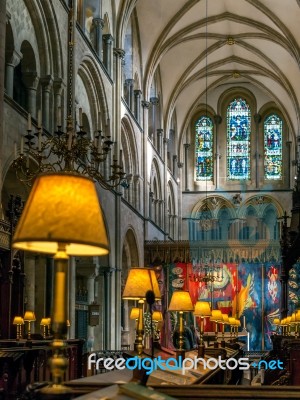 Chichester Cathedral Stock Photo