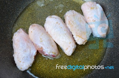 Chicken Wings Stock Photo