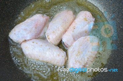 Chicken Wings Stock Photo