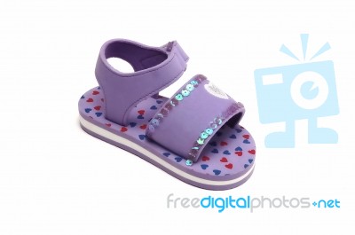 Children Footwear Stock Photo