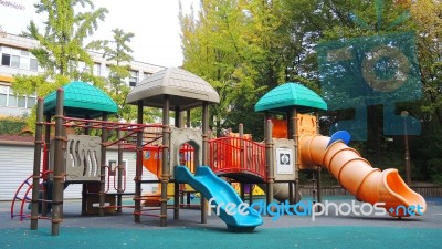 Children's Playground Stock Photo