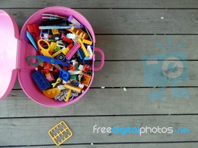 Children's Toy Designer Stock Photo