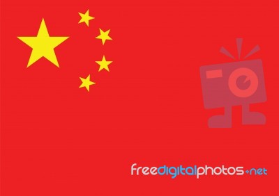 China Flag Stock Image