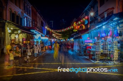 Chinatown Singapore Stock Photo