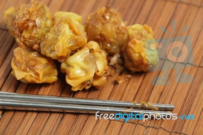 Chinese Food Dimsum Stock Photo