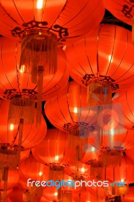 Chinese Lanterns Stock Photo