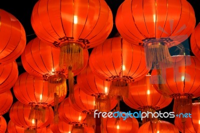 Chinese Lanterns Stock Photo