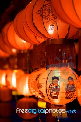 Chinese Lanterns Stock Photo