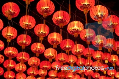 Chinese Lanterns Stock Photo