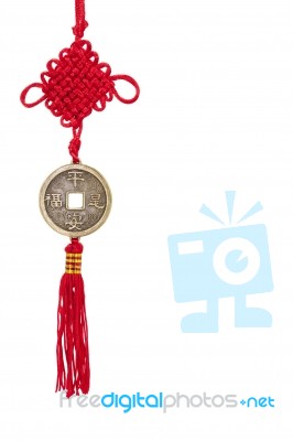 Chinese Lucky Knot Stock Photo