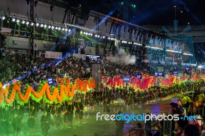 Chingay Festival 2012 In Singapore Stock Photo