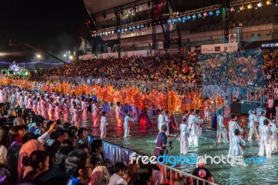 Chingay Festival 2012 In Singapore Stock Photo