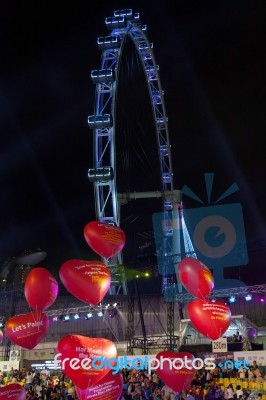 Chingay Festival 2012 In Singapore Stock Photo