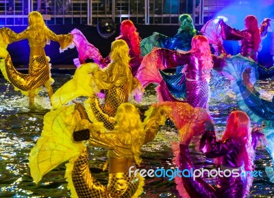 Chingay Festival 2012 In Singapore Stock Photo