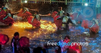 Chingay Festival 2012 In Singapore Stock Photo