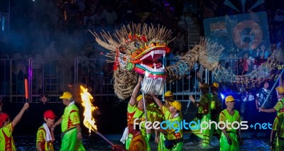 Chingay Festival 2012 In Singapore Stock Photo