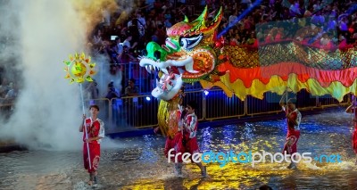 Chingay Festival 2012 In Singapore Stock Photo