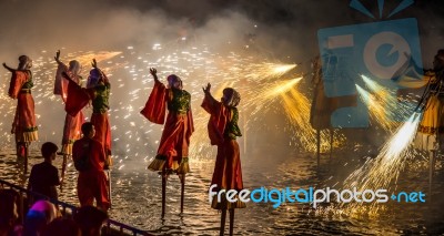 Chingay Festival 2012 In Singapore Stock Photo