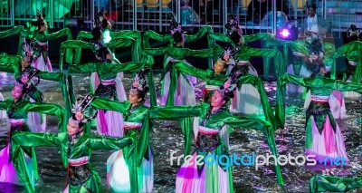 Chingay Festival 2012 In Singapore Stock Photo