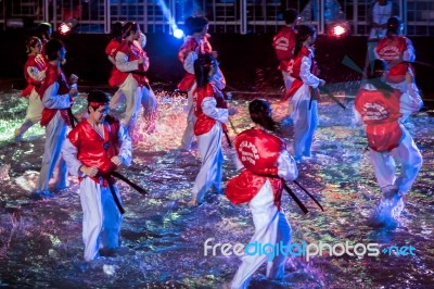 Chingay Festival 2012 In Singapore Stock Photo