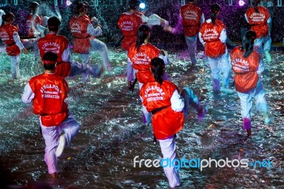 Chingay Festival 2012 In Singapore Stock Photo