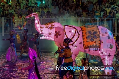 Chingay Festival 2012 In Singapore Stock Photo