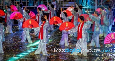 Chingay Festival 2012 In Singapore Stock Photo