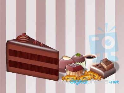 Chocolate Stock Image