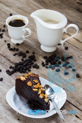 Chocolate Cake Stock Photo