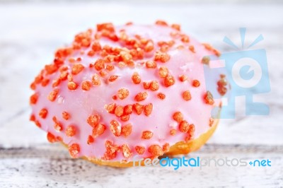 Chocolate Donuts Stock Photo