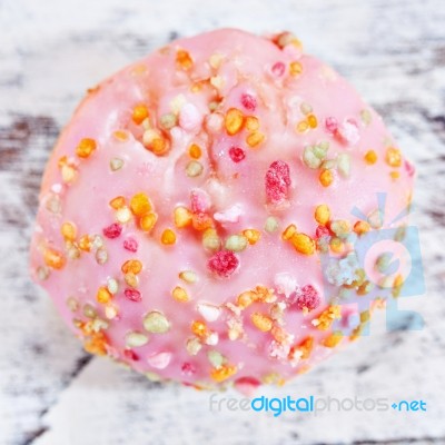 Chocolate Donuts Stock Photo