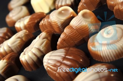 Chocolates Stock Photo