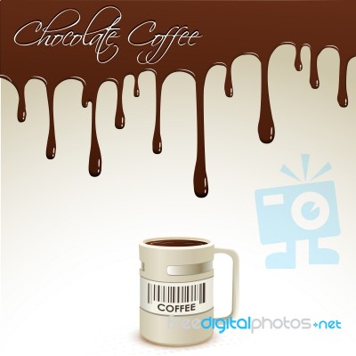 Cholcolate Coffee Stock Image