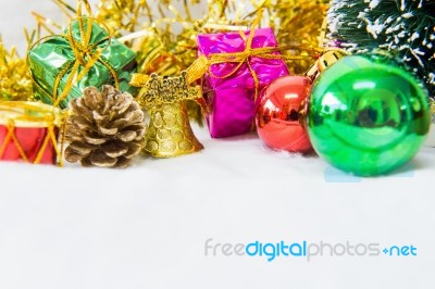 Chrismas Background Stock Photo