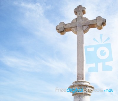 Christ Cross Stock Photo